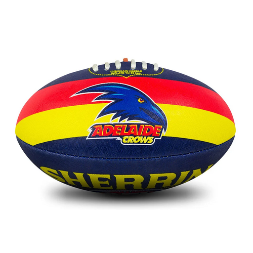 Sherrin AFL Team Ball - Adelaide Crows - Size 5