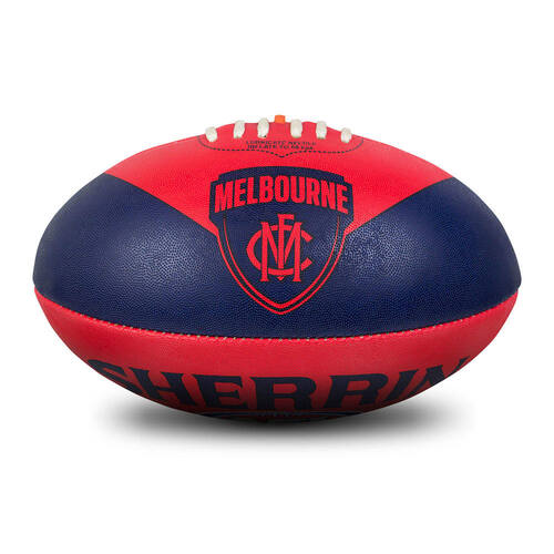 Sherrin AFL Team Ball - Melbourne Demons - Size 5