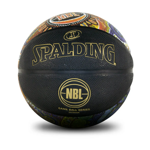 Spalding NBL Outdoor Replica Indigenous Game Ball - Size 6