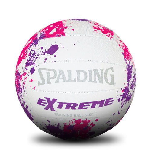 Spalding Extreme Training Netball Pink & Purple Size 5