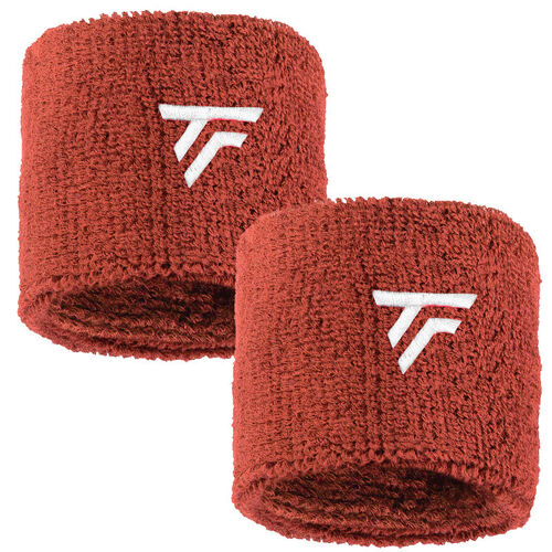 Tecnifibre Wristbands 2 Pack - Terracotta