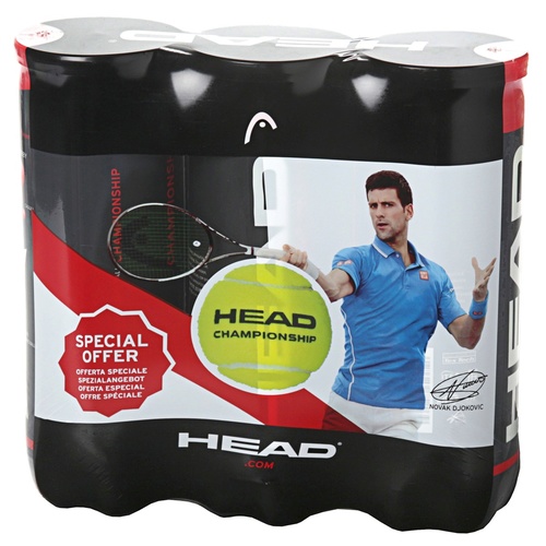 Head Championship Tri-Pack 3x3 Ball Can