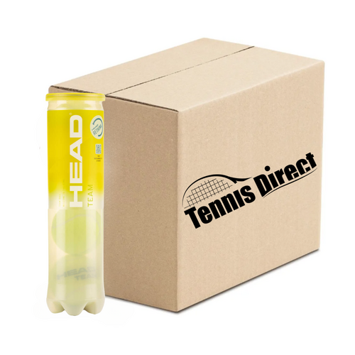 Head Team Box of Balls (18 x 4 Ball Can)