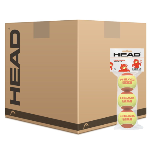Head T.I.P. Red Box Junior Tennis Balls (16 x 3 packs)