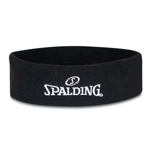 Spalding Nylon Headband - Black