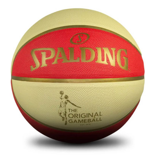 Spalding Original Game Ball Red/Oatmeal Outdoor - Size 6