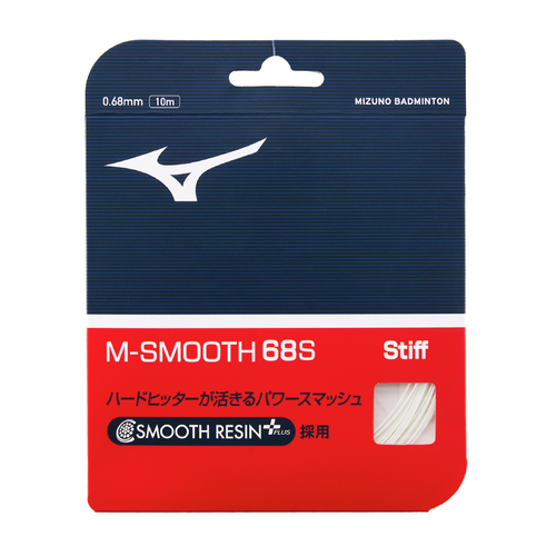 Mizuno M-Smooth 68S (Stiff) Badminton String Set