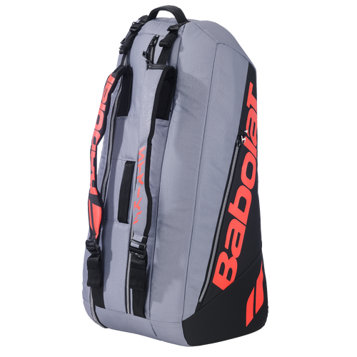Babolat Pure Strike 6R Bag - Carbon Grey/ Red 