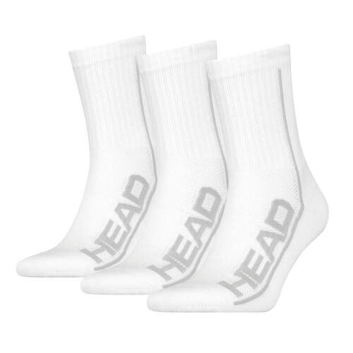 Head Tennis Socks 3P Performance - White (Size 35-38)