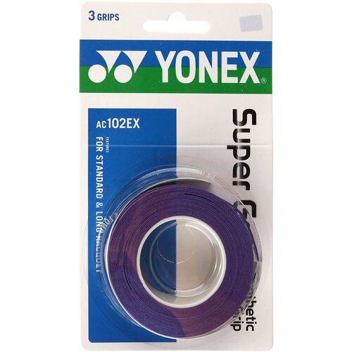 Yonex Wet Supergrap Overgrip 3 Pack - Purple