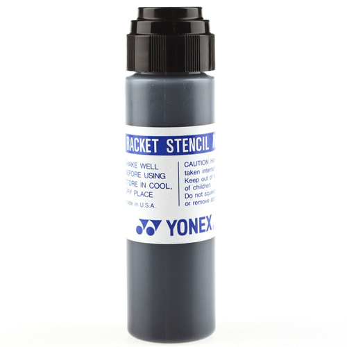 Yonex Tennis Racquet Stencil Ink [Colour: Black]