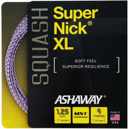 Ashaway Supernick XL 17/1.25mm - Blue/Red 9M Set