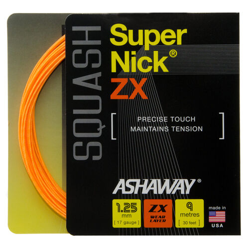 Ashaway Supernick ZX 17/1.25 - Orange 9M Set 