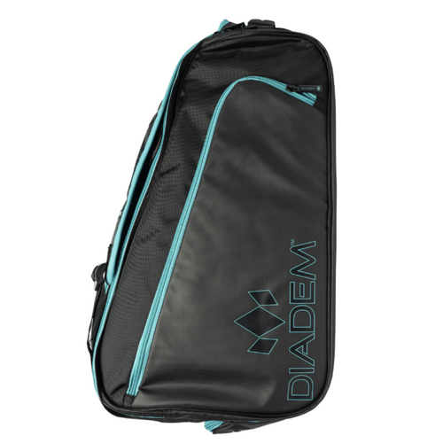 Diadem Tour V3 Pickleball Paddle Bag - Black/Teal