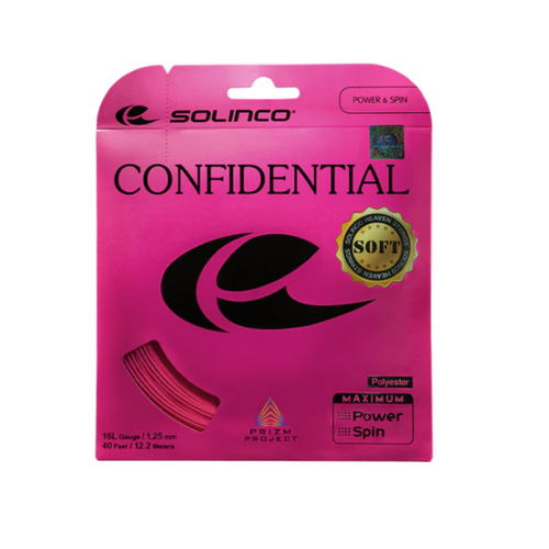 Solinco Confidential 18/1.15 (12m) - Pink