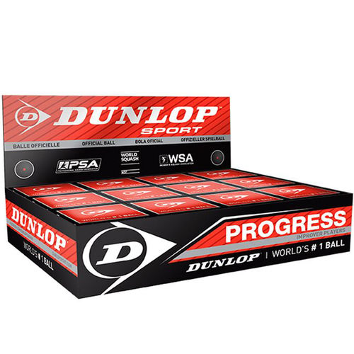 Dunlop Progress Dozen Ball Box (Red Dot)