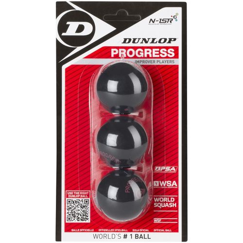 Dunlop Progress 3 Ball Blister Pack