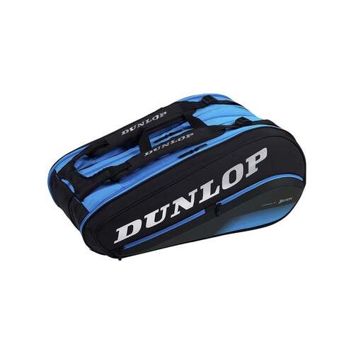 Dunlop FX Performance 12 Racquet Bag Black/Blue