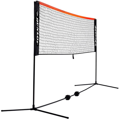 Dunlop AC 3M Mini Tennis/Badminton Net + Post Set