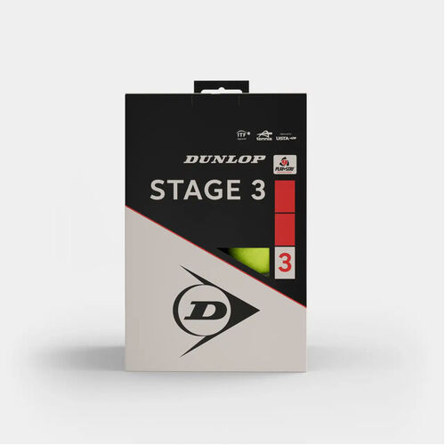 Dunlop Stage 3 Red Junior 12 Ball Box
