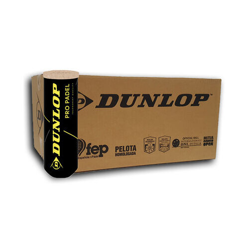 Dunlop Pro Padel (24 x 3 Ball) Carton 