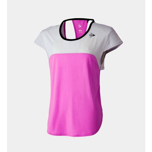 Dunlop Women's Game Shirt Pink [Size: US Small]
