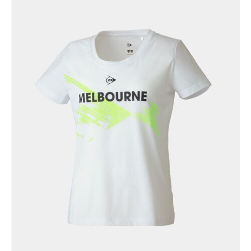 Dunlop Womens Club Tee Melbourne - White [Size: US Large]