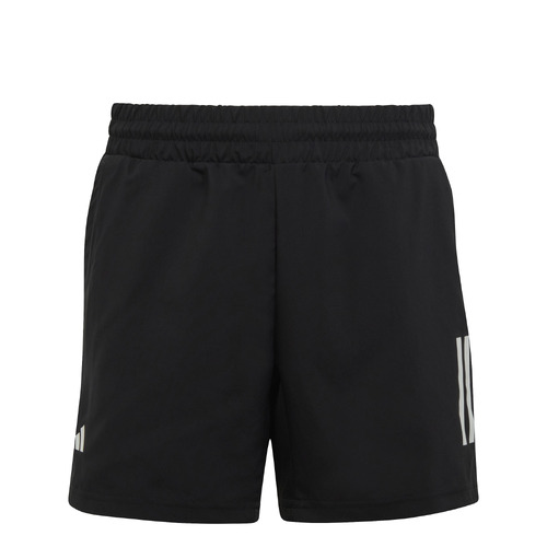 Adidas Boys Club 3 Stripe Short - Black [Size: 5-6]