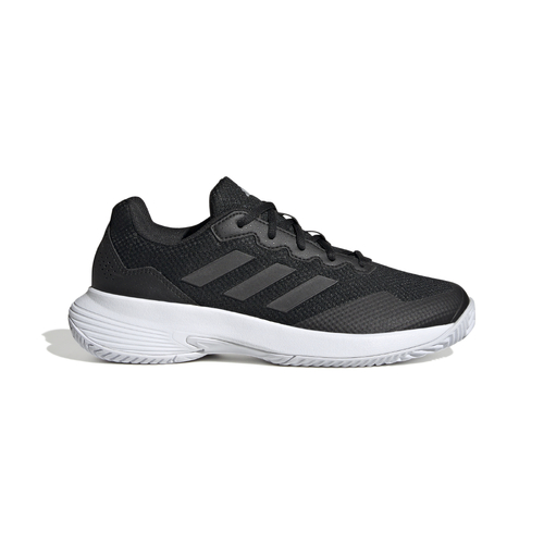 Adidas Womens Gamecourt 2 - Black/Silver [Size: US 7.5]