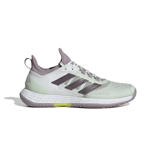 Adidas Womens Ubersonic 4.1 - White/Purple/Crystal Jade [Size: US 8.5]