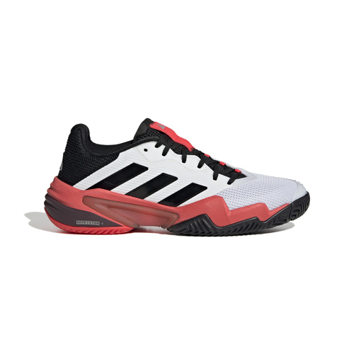 Adidas Mens Barricade 13 - White/Black/Red [Size: US 8]