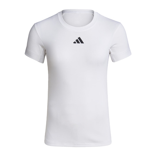 Adidas Womens Freelift Tee - White [Size: Small]