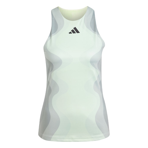 Adidas Womens Pro Y-Tank - Semi Green Spark [Size: Small]
