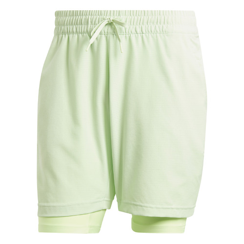 Adidas Mens Shorts & Tights Set - Semi Green Spark [Size: Small]