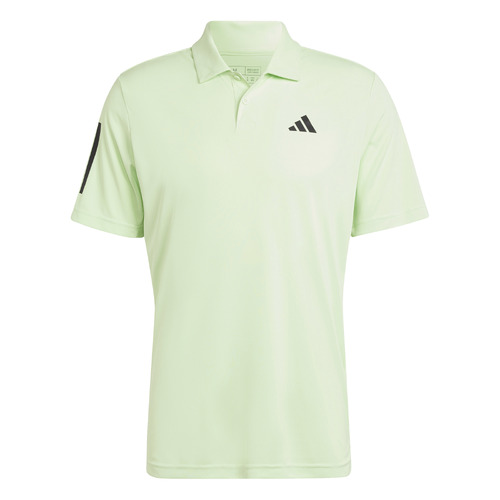 Adidas Mens Club 3 Stripe Polo - Green [Size: Small]