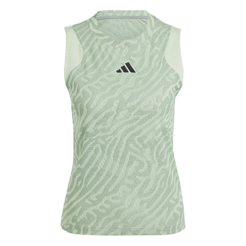 Adidas Womens Airchill Match Tank - Green [Size: Medium]