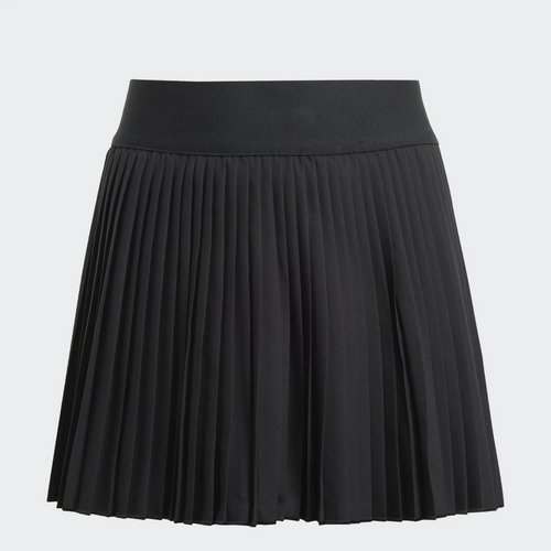 Adidas Girl Club Pleat Skirt - Black [Size : US - 5 - 6 Y]
