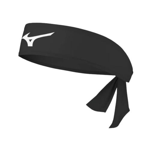 Mizuno Tie on Headband - Black