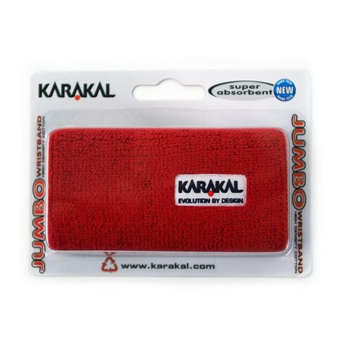 Karakal Wristband Jumbo X1 [Colour: Red]