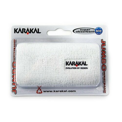 Karakal Wristband Jumbo X1 [Colour: White]