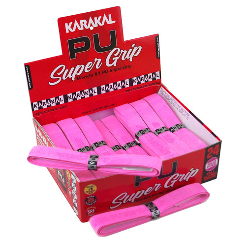 Karakal PU Super Grip Pink- Box of 24