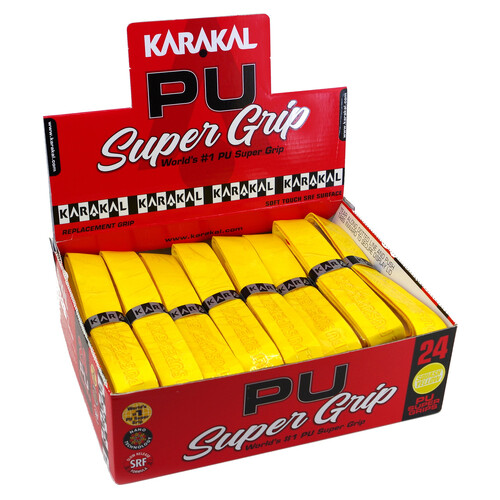 Karakal PU Super Grip Yellow - Box of 24