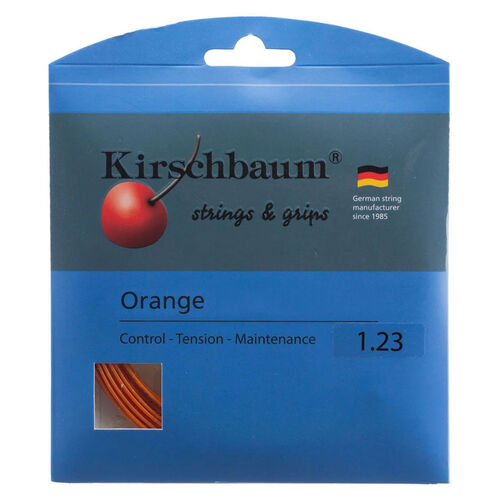 Kirschbaum Super Smash Orange 1.23 (12m Set) - Orange 