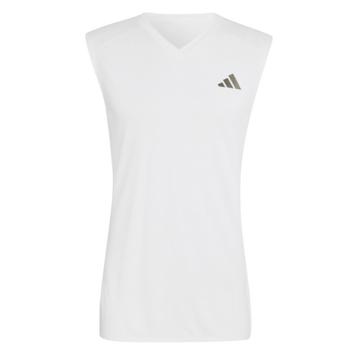 Adidas Mens Climacool Tennis Tank Pro - White [Size : US - Medium ]