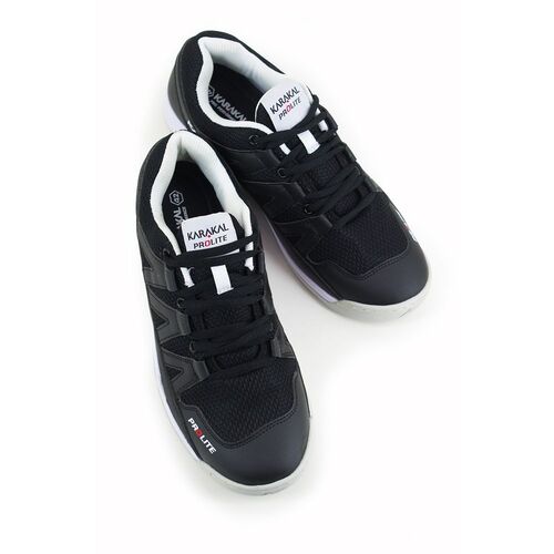 Karakal Prolite Classic Black Court Shoe [Size : US 8]