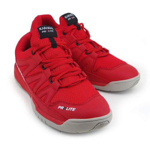 Karakal Prolite Classic Red Court Shoe [Size: US 8]