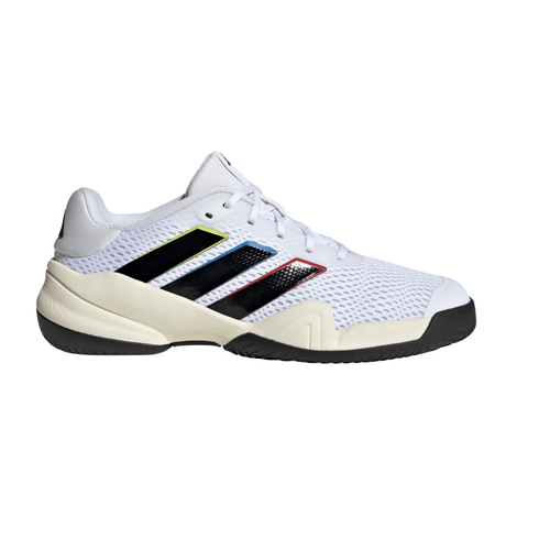 Adidas Kids Barricade (AC) - White/Black [Size : US - 2]