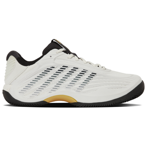 K-Swiss Mens Hyper Court Express 3 (Clay) - White/Gold/Black [Size : US - 8]