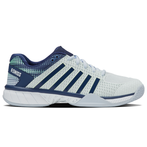 K-Swiss Mens Express Light Pickleball AC - White/Navy [Size : US - 8]