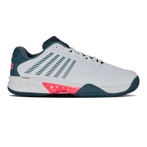 K-Swiss Mens Hypercourt Express 2 AC - White/Black/Red [Size : US - 8]